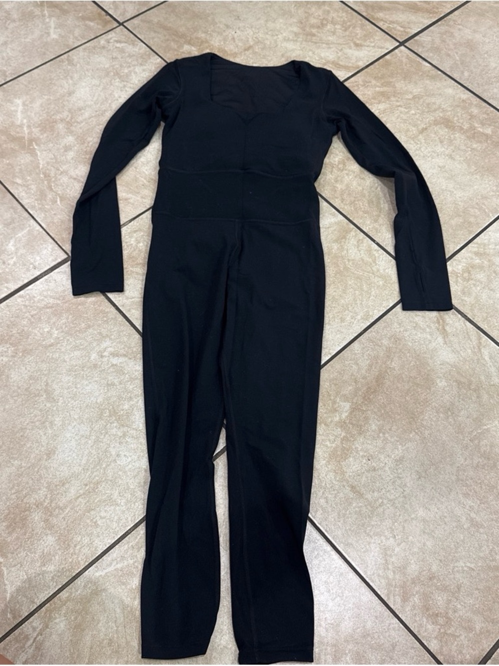 Black jumpsuit perfect for fall